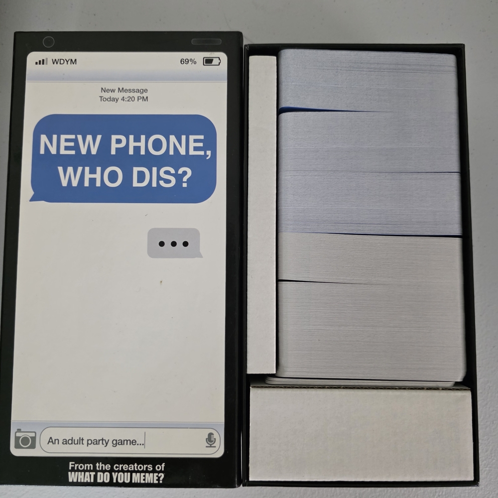 New Phone, Who Dis? Card Game